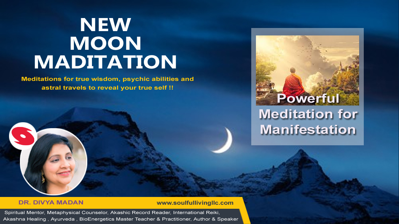 New Moon Meditation Powerful Meditation For Manifestation Soulful